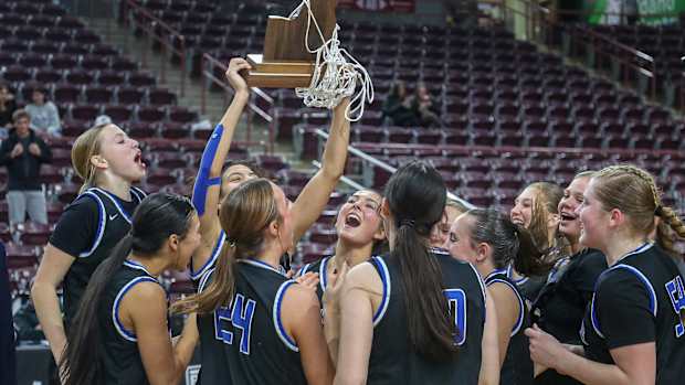 Coeur d'Alene lake city idaho girls basketball state championship 2024 Orr18